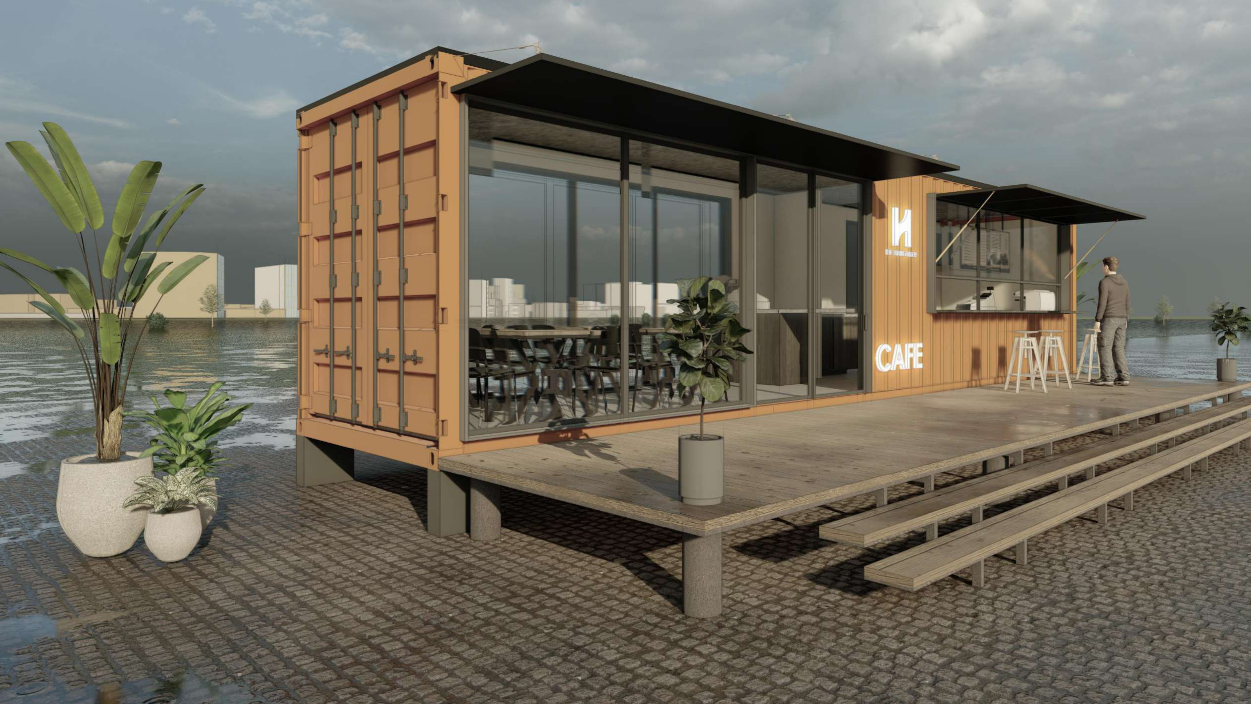 Java Cafe Container Container cafe – The Habitainer